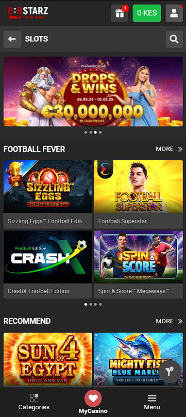 Slots at 888Starz