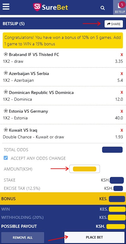 surebet betslip
