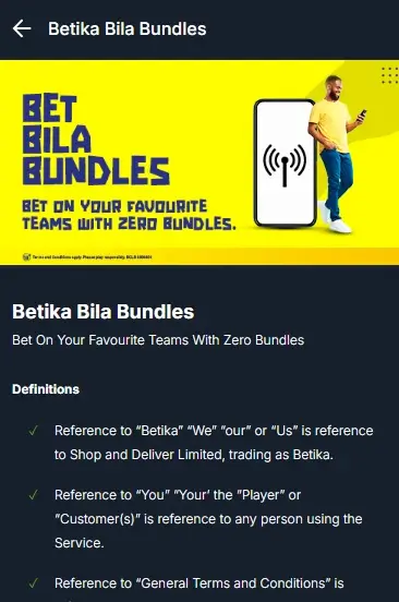 Betika Bila Bundles