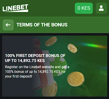 Linebet 100% First Deposit Bonus