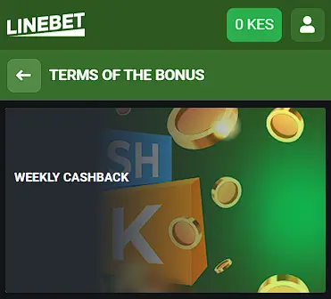 Linebet Weekly Cashback