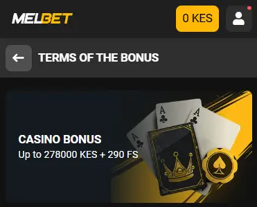 MelBet Casino Welcome Bonus Kenya 2025