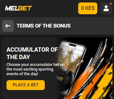 Melbet Accumulator of the Day