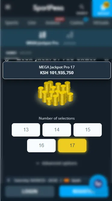 Prize Fund Mega Jackpot Pro Bonus from SportPesa