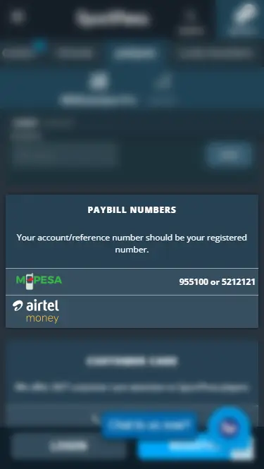 Payment Methods on SportPesa: M-Pesa, Airtel Money