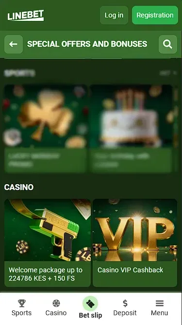 Linebet Real Money Casino Bonus