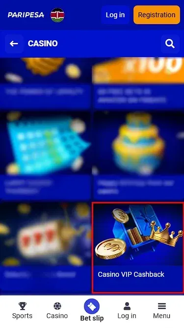 Paripesa A Nice Cashback Bonus for Regular Players