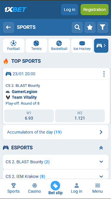 1xBet Best Overall CSGO Gambling Website